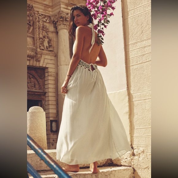 ZARA RHINESTONE MIDI DRESS LIMITED EDITION - Picture 4 of 12